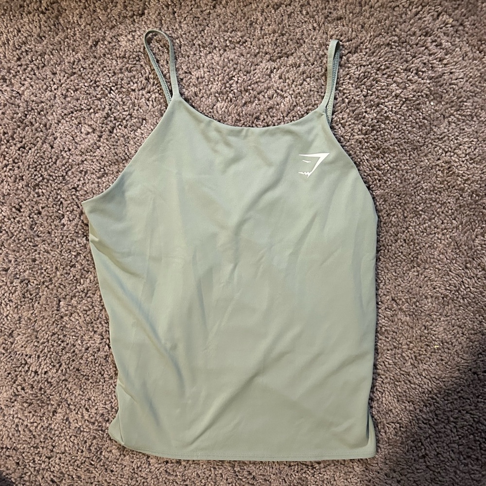 Gymshark Women's Green Tank Top
